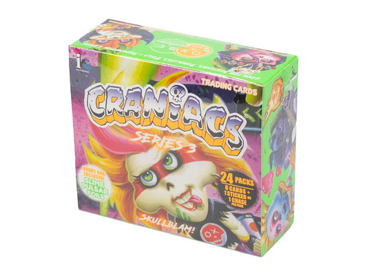 Craniacs Trading Cards Series 3 Skullblam! Hobby Box