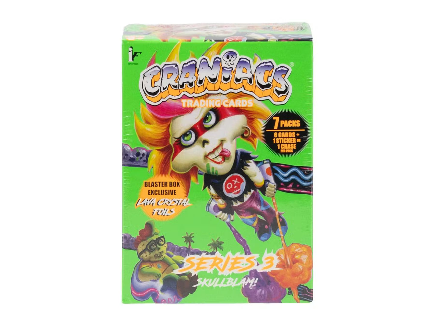 Craniacs Trading Cards Series 3 Skullblam! Blaster Box