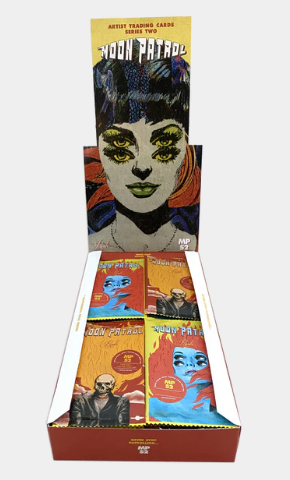 Moon Patrol - Artist Trading Cards Series Two - Factory Sealed 16-Pack "Full Moon" Box