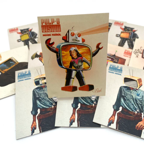 Moon Patrol - Artist Trading Cards Series Two - Factory Sealed 16-Pack "Full Moon" Box