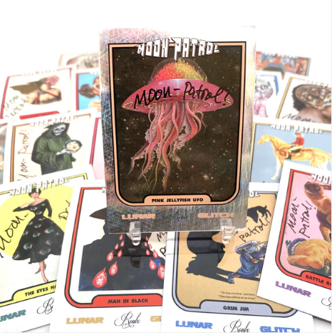 Moon Patrol - Artist Trading Cards Series Two - Factory Sealed 4-Pack "Moon Blaster" Box